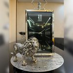 مجسمه-شیر-طرح -فلز-سیلور-لومن-1
