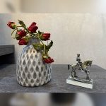 گلدان کنگره ای مدل سنگی - Image 3