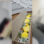 باکس شمع لومن سلکت دستساز رنگ زرد لومن