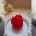 شمع-عشق-مدل-گل-لاله-سرخ-گالری لومن-۱۵