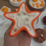 شمع-مینیمال-مدل-ستاره-دریایی-گالری لومن-۱۲