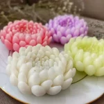 شمع-مینیمال-مدل-گل-داوودی-گالری لومن-۱۳