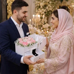 باکس سوپرایزی گل رز گالری لومن شاخص