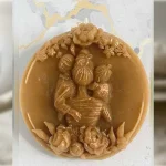 شمع دکوری مدل کتیبه مادر و فرزند لومن 13