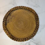 سینی دکوری مدل حصیری لومن 11