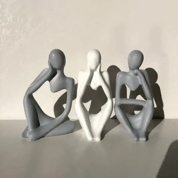 مجسمه دکوری مدل نشسته لومن 13