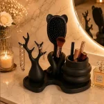 ست دکوری دفرمه لوازم آرایشی رنگ مشکی لومن 11