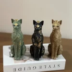 مجسمه سنگی گربه آریا لومن 11
