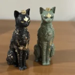 مجسمه سنگی گربه آریا لومن 15