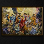 تابلو نقاشی سمفونی زندگی گالری هنر لومن 12