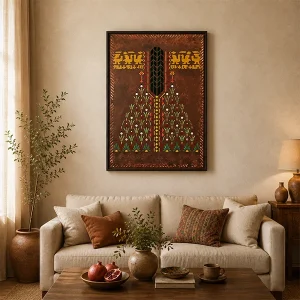 تابلو برجسته جیران گالری هنر لومن شاخص