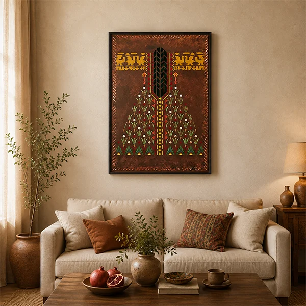 تابلو برجسته جیران گالری هنر لومن شاخص