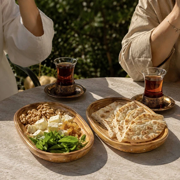 ظرف سرو مدل نان بربری گالری لومن شاخص 2