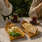 ظرف سرو مدل نان سنگک گالری لومن شاخص