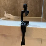 دکوری شلف آدمک ست ۳ عددی گالری هنر لومن 11
