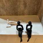 دکوری شلف آدمک ست ۳ عددی گالری هنر لومن 13