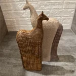 مجسمه اسب تکسچری پینترستی لومن 15